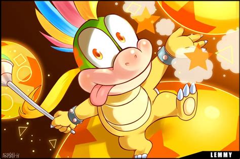 Koopalings Lemmy Koopa by Arashi-H on deviantART | Super mario gifts ...