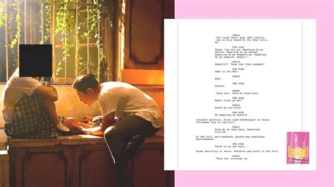 A Look At The Script Of Paulo Avelino's Upcoming Movie Fan Girl