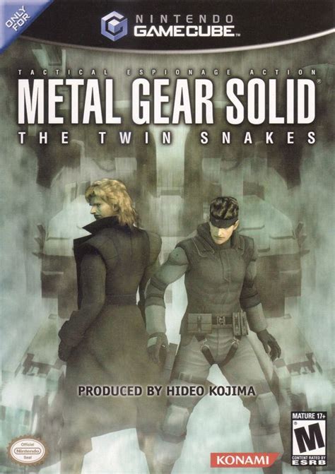 Metal Gear Solid: The Twin Snakes (2004) GameCube box cover art - MobyGames