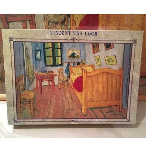 Vincent Van Gogh Puzzle with Frame (1000 pieces), Toys & Games, Others ...