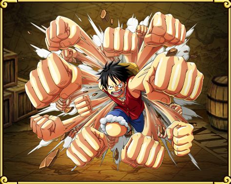 Monkey D. Luffy Gum-Gum Gatling | One Piece Treasure Cruise Wiki | Fandom