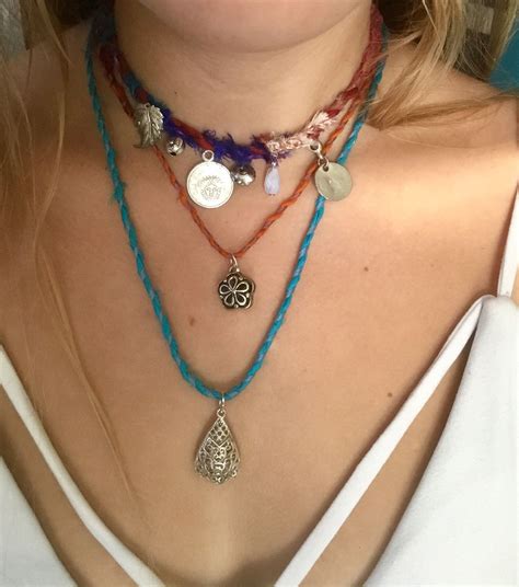 Handmade Necklaces Layered for a unique style | Bohemian style ...