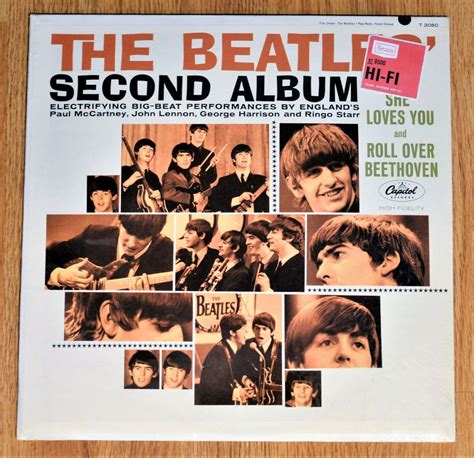 popsike.com - The Beatles BEATLES SECOND ALBUM original 1964 FACTORY ...