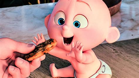 INCREDIBLES 2 "Baby Jack Jack Cookie Time" FULL Scene (Animation, 2018 ...