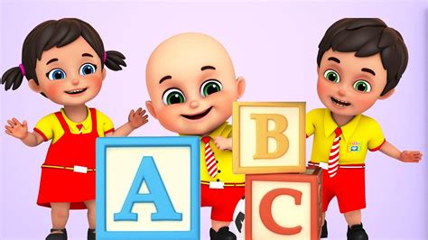 ABC Song with Building Blocks + More Nursery Rhymes & Kids Songs ...