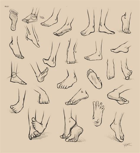 Feet Reference by Ninjatic on DeviantArt