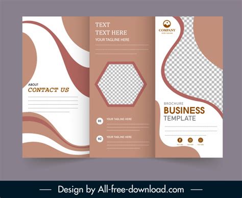 Digital Photoshop Template Minimal Corporate Brochure Instant Download ...