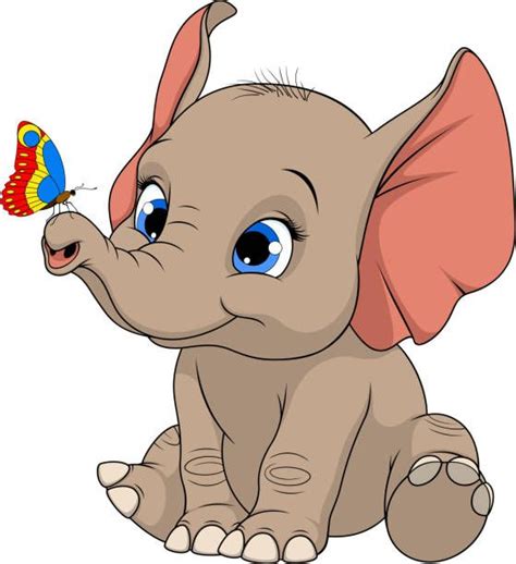 Cartoon Clip Art, Cartoon Pics, Cute Cartoon, Cute Elephant Cartoon ...