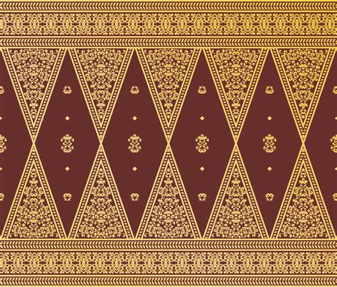 Kain Songket Traditional Pattern 22836200 Vector Art at Vecteezy