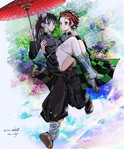 Tanjiro carrying Kanao : r/KimetsuNoYaiba