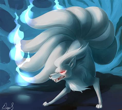 Shiny Ninetails by Silverkiwi78 on DeviantArt | Pokemon, Pokemon art, Anime