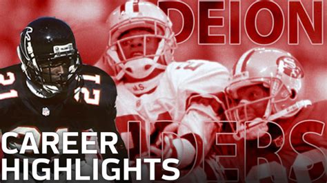 Deion Sanders career highlights | NFL Legends