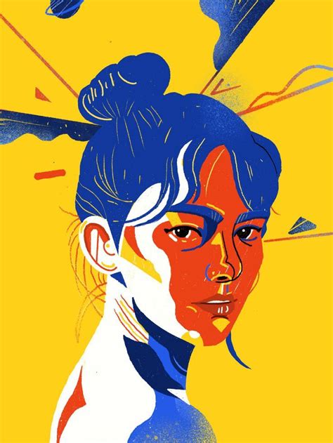 Portrait Illustration Ideas Illustrations | Illustration art drawing ...