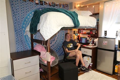 Samantha, Gillett Hall. Real Rooms of Mizzou Contest, 2016. Mizzou Dorm ...