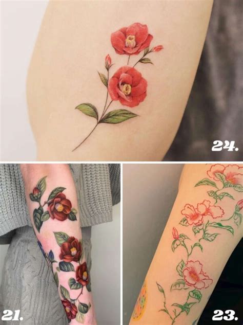 35 Romantic Camellia Tattoo Ideas + Their Meanings - Tattoo Glee