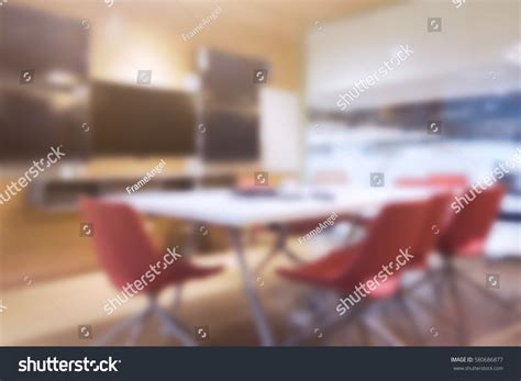 Office Meeting Room Background Blurred Defocused Stock Photo 580686877 ...