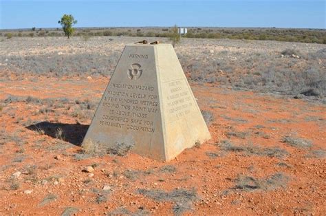 Maralinga, South Australia. Site of British Nuclear Tests between 1945 ...