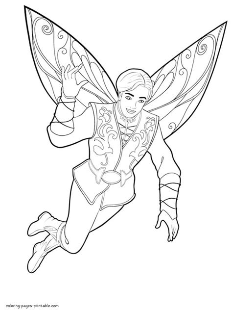 Barbie Mariposa coloring pages || COLORING-PAGES-PRINTABLE.COM