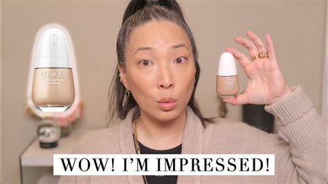 CLINIQUE - NEW Even Better Clinical Serum SPF 25 Foundation Wear Test ...