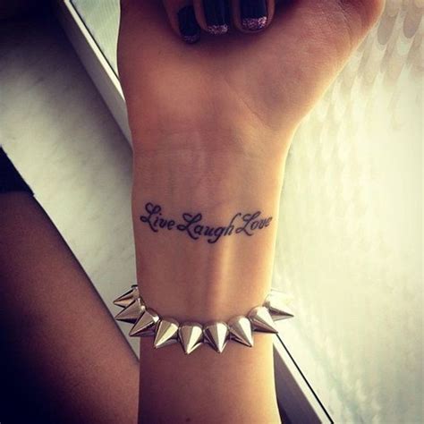 Love wrist tattoo, Tattoos for women, Love tattoos