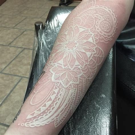 White Ink Sleeve Tattoos Ideas | Tattoos Spot