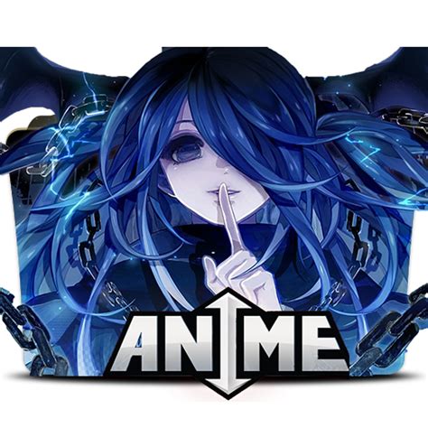 Anime Folder Icon V4 _ by DiabloALG by DiabloALG on DeviantArt