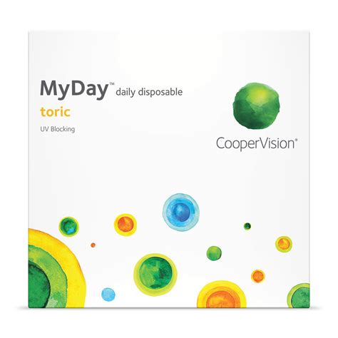 Myday Toric Contact Lens (90 lens pack) for Daily Use | For Eyes Optical