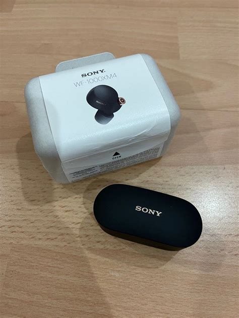 Sony WF-1000XM4 Wireless Noise Cancelling Headphones, Audio, Earphones ...