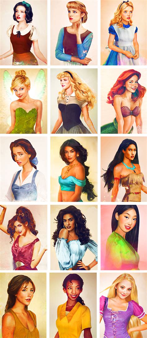 realistic disney princesses | Realistic disney princess, Disney ...