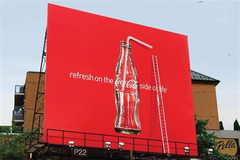 Coca-Cola: Straw, Windows, Straw, Posters, Straw, Ladder, Straw, Bil ...