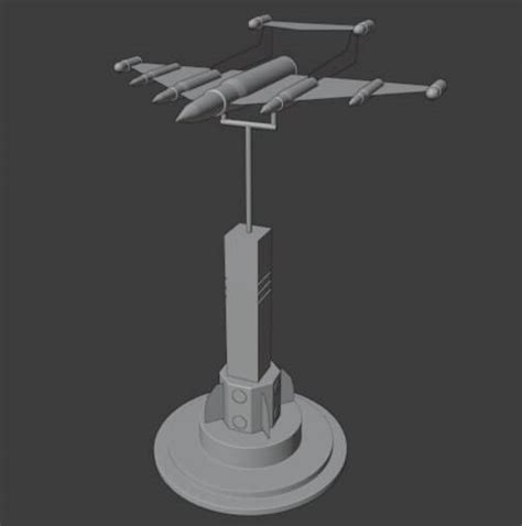 Bullet Airplane - 3D Model by SpyOnce