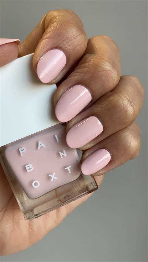 Nail Lacquer | Blush pink nails, Blush nails, Solid color nails