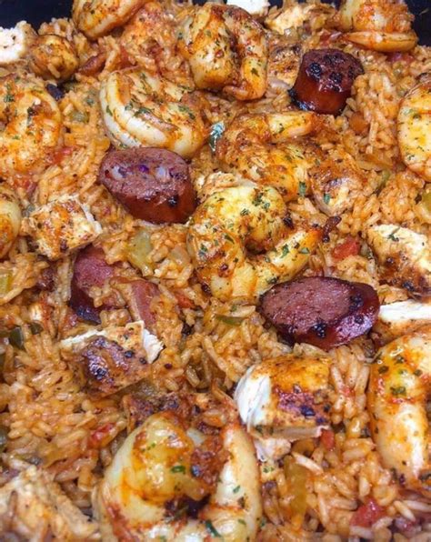 Tasty Homemade Jambalaya with Chicken, Sausage, and Shrimp ...