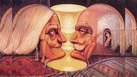 Optical Illusion: Faces you see first in the image tell a lot about ...