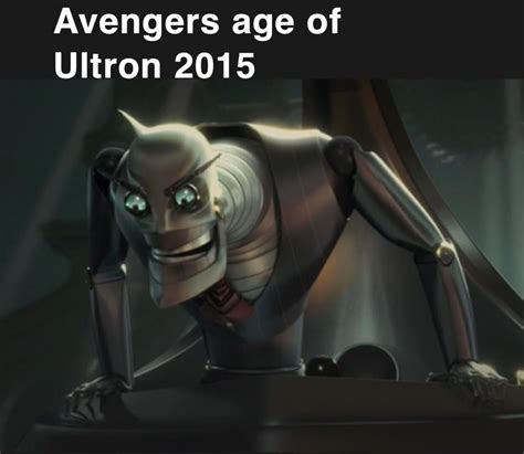 Early ultron : marvelmemes