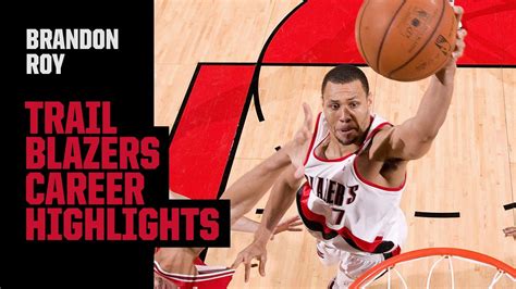 Brandon Roy Trail Blazers Career Highlights - YouTube