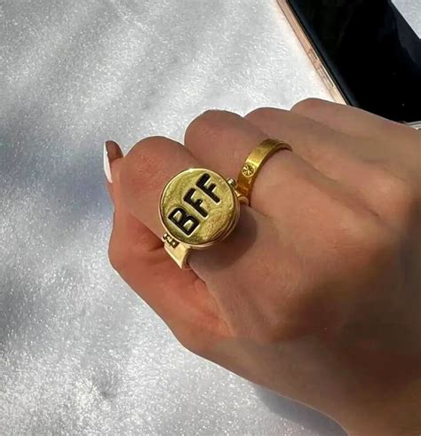 BFF Ring Best Friends Forever Ring Spongebob Ring - Etsy