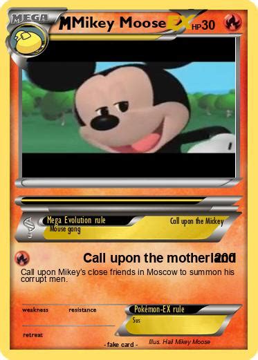 Pokémon Mikey Moose - Call upon the motherland - My Pokemon Card