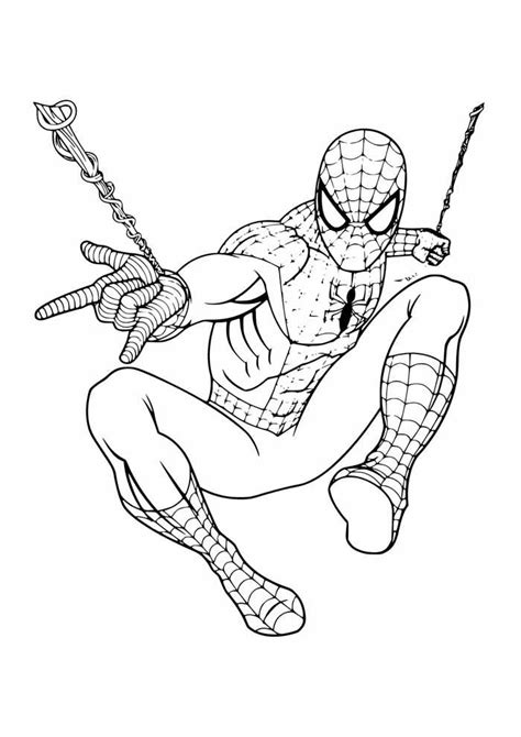 Desenho Para Colorir E Imprimir Do Homem Aranha Desenhos para colorir e ...