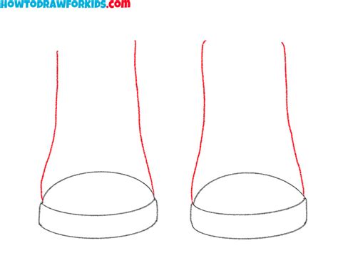 How To Draw Shoes Front View