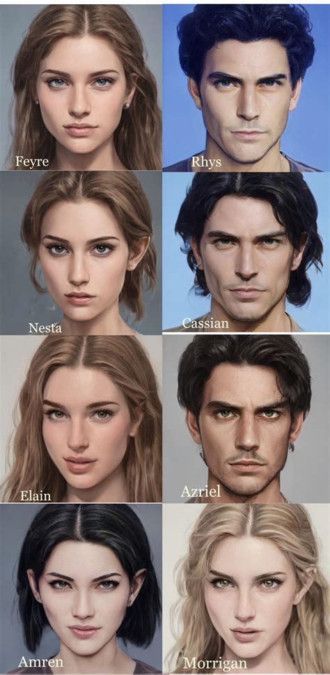 Acotar Characters tenth muse writers team an independent writing team ...