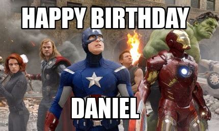 Happy Birthday Meme Avengers - Captions Trend