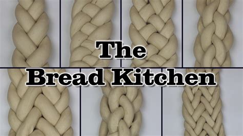 How to Braid: 3- 4- 5- 6- 7- 8- and 9-Strand Braids in The Bread ...