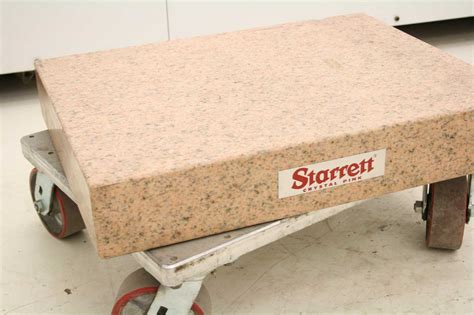 Starrett Grade B Toolroom Pink Granite Surface Plate 18" x 24" x 4" | eBay