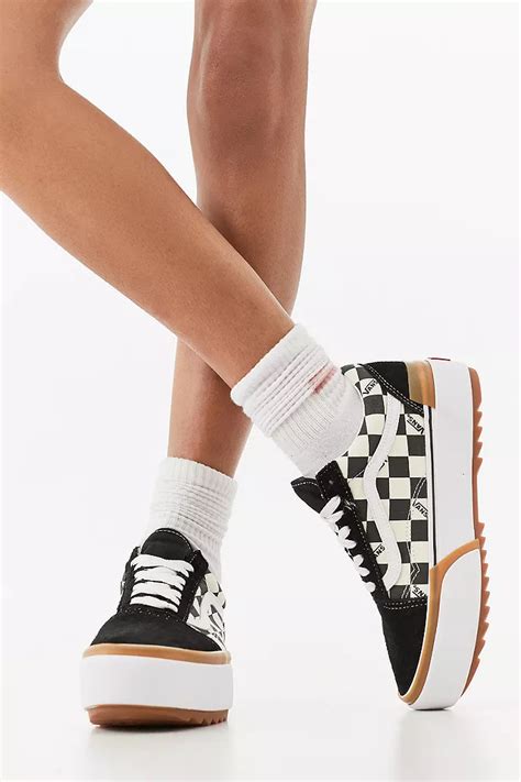 Vans Old Skool Stacked Platform Trainers | Urban Outfitters UK