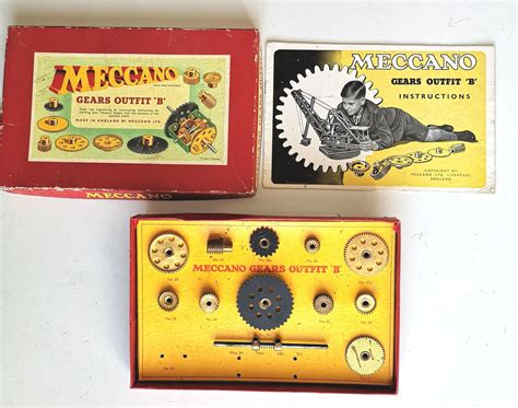 LOT 0067 - MECCANO "B" GEAR SET., Meccanoman - The Online Meccano ...