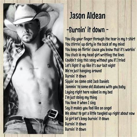 Pin by Jessica Sapp on Things that make me smile | Jason aldean lyrics ...