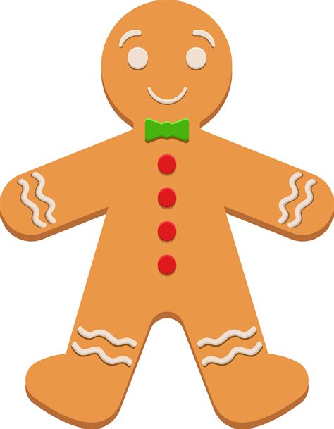 Gingerbread Man Clipart