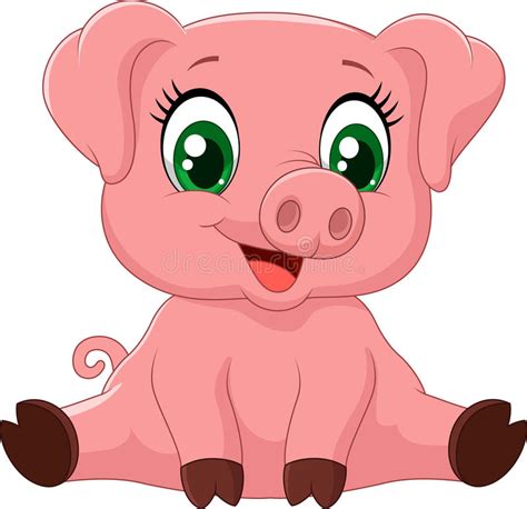 Cute Clipart Cute Animal Clipart Cute Pigs Baby Cute Cartoon Baby ...