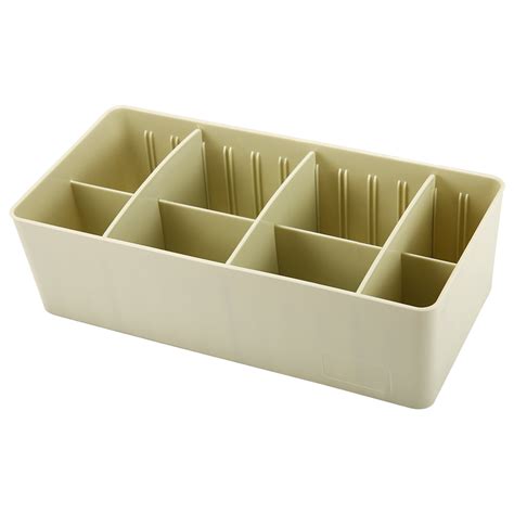 Plastic Storage Organizer Box with Removable Dividers Jewelry Earring ...